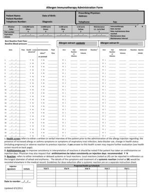 4c Two Vial Allergen Immunotherapy Administration Form Aaaai