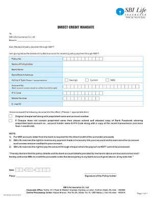  Sbi Ecs Form PDF Download 2013-2024