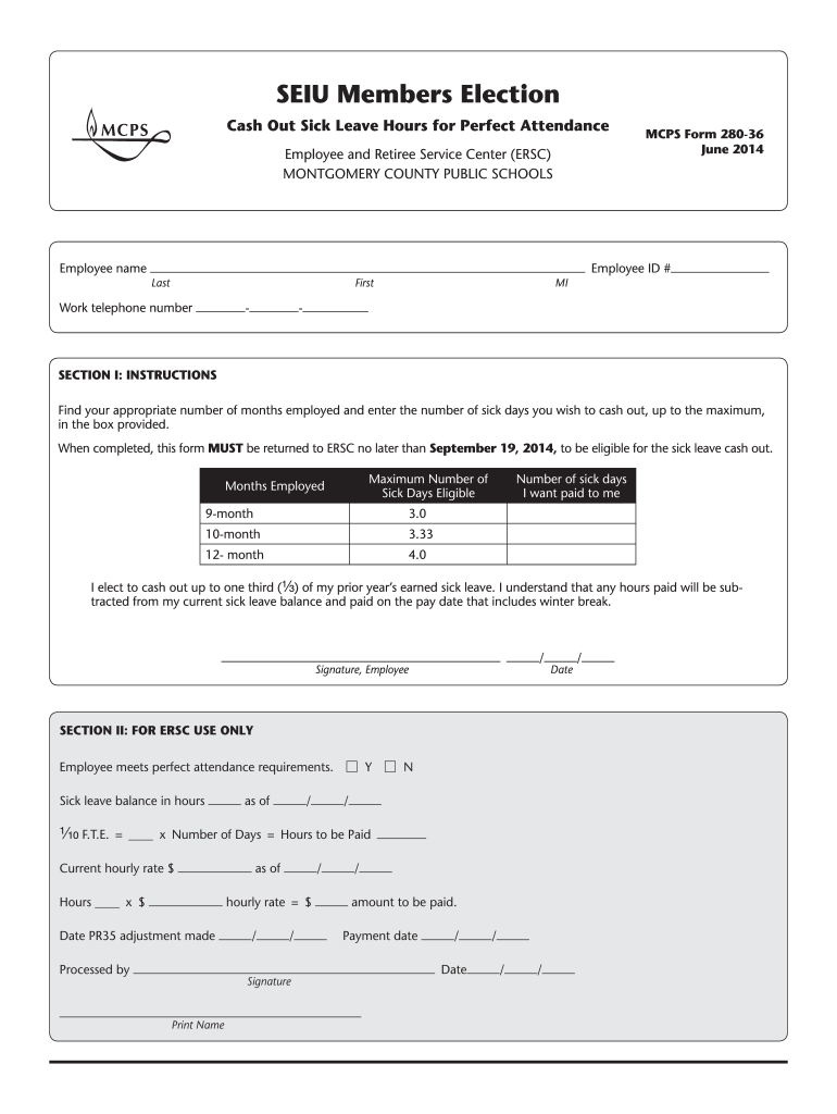  Mcps Form 280 36 2014
