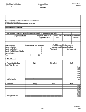 Hud Form 91186a