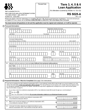 Rs 5025 a  Form