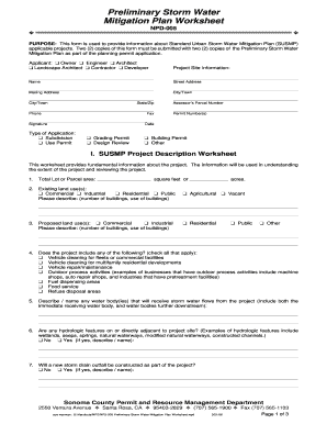  Stormwater Mitigation Plan 2006-2024