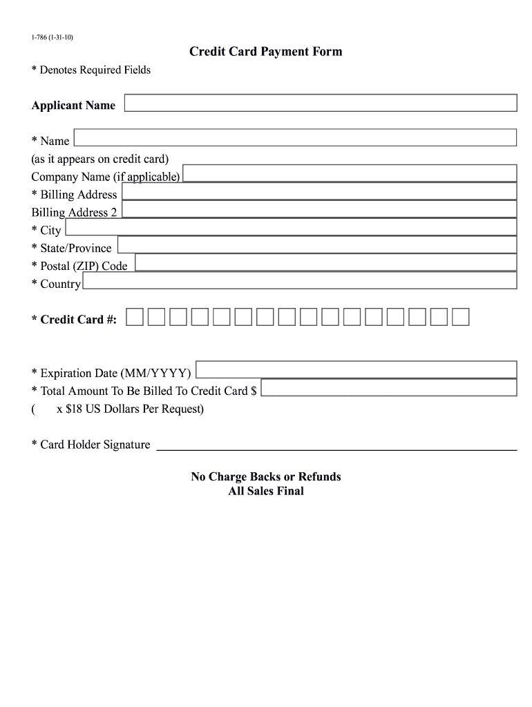  786 Form 2010