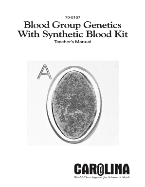 Blood Group Certificate for School Admission  Form