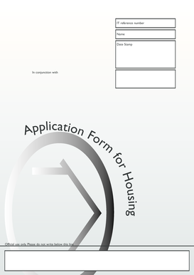 Conwy Housing  Form