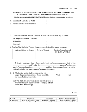 AERBRSDRTUT COMM Aerb Gov  Form