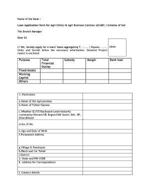 Nabard Loan Apply Online  Form