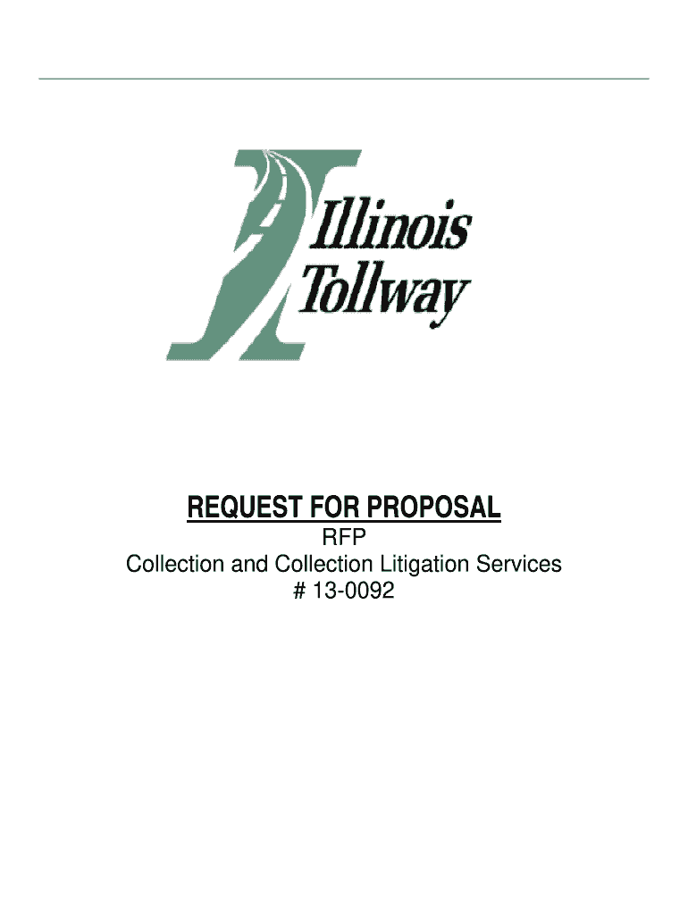 REQUEST for PROPOSAL Illinois State Toll Highway Authority  Form