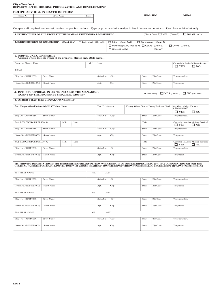 Hpd Online  Form