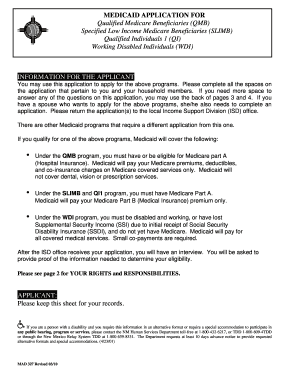 Benefitscheckup Medicaid Form