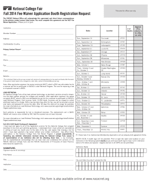 Nacac Form