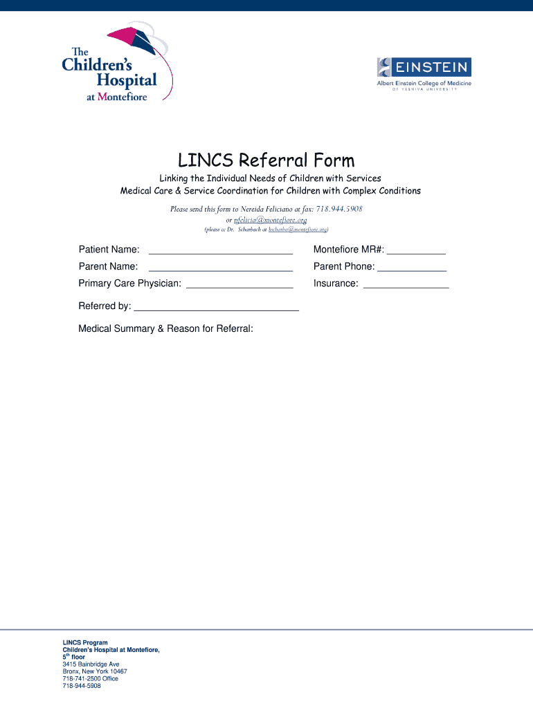 Hospital Letterhead  Form