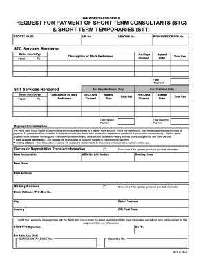 Stc Payment Request  Form