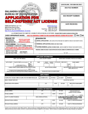 Oklahoma Sda Blank Certificate Form