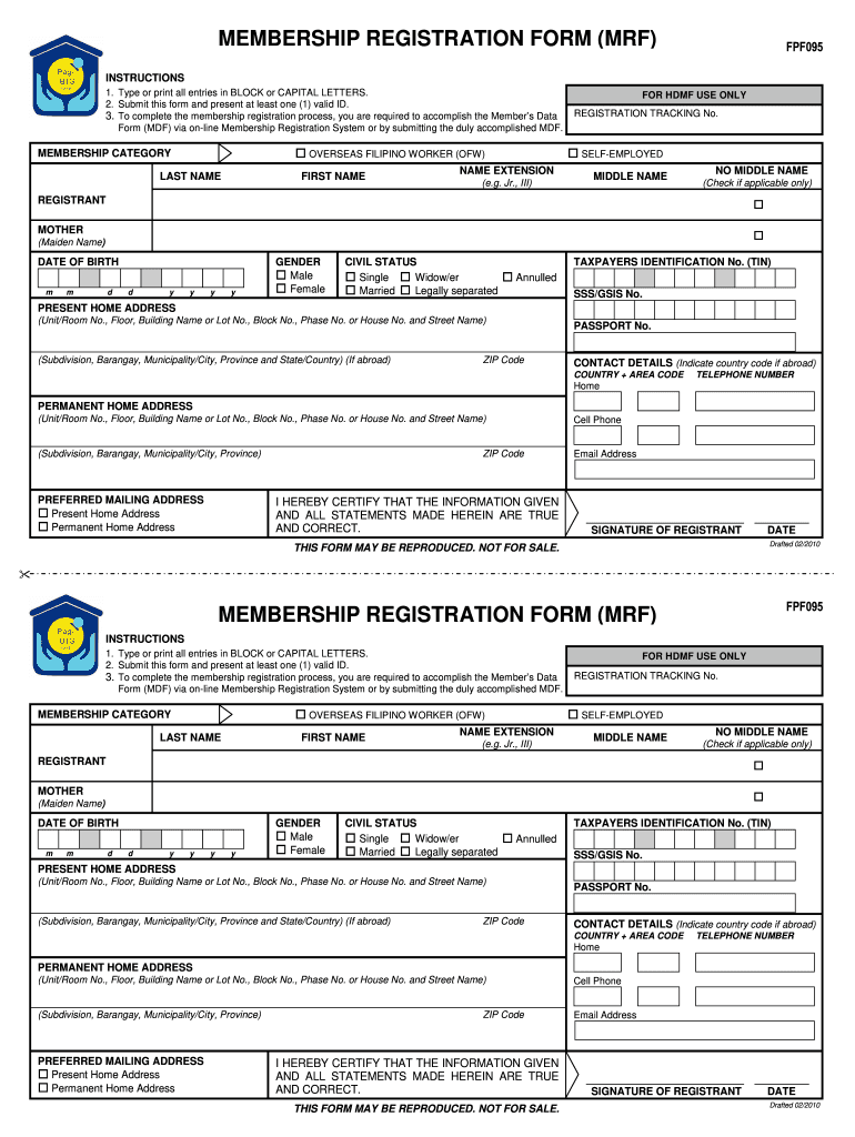 Get and Sign Pag Ibig Online 2010-2022 Form