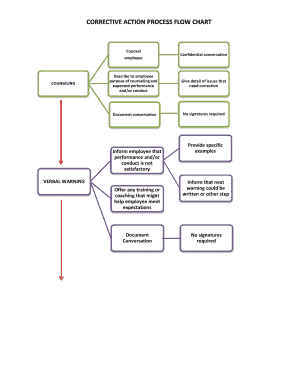 Corrective Action Process Flow Chart Lisa&#039;s Edits 2 20 13  Form