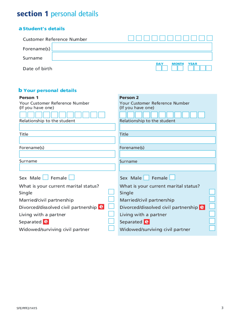 Pff2 Form 19 20