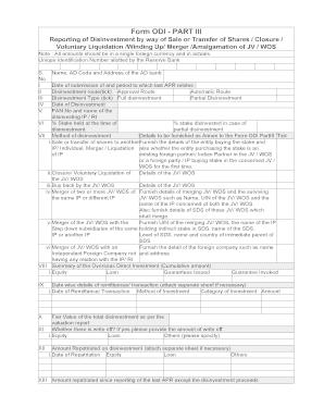 Form Odi Part Ii Download