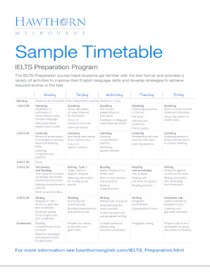 Ielts Preparation Course PDF  Form