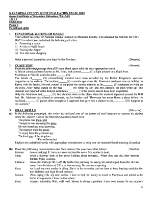 Functional Writing Notes Form 1 4 PDF