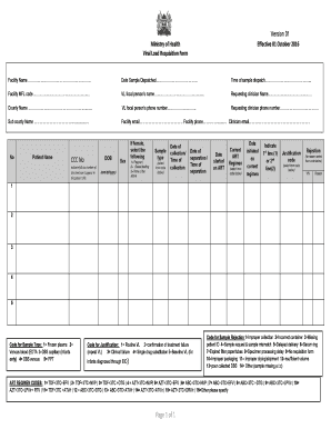 Viral Load Request Form