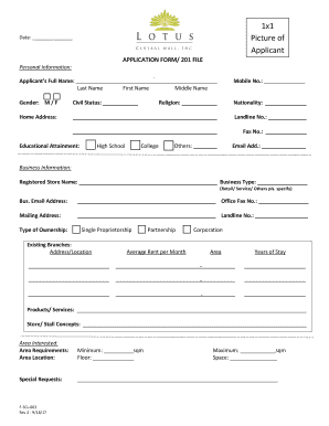 201 File Sample  Form