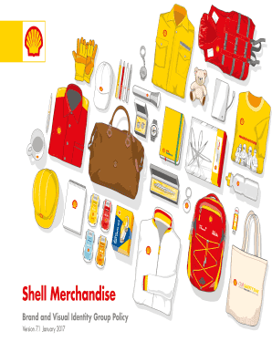 Shell Merchandise  Form