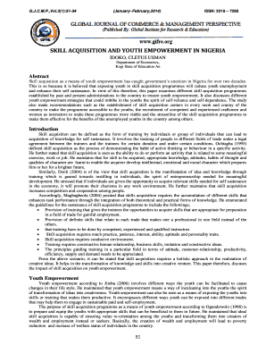 Skill Acquisition Training Proposal PDF  Form
