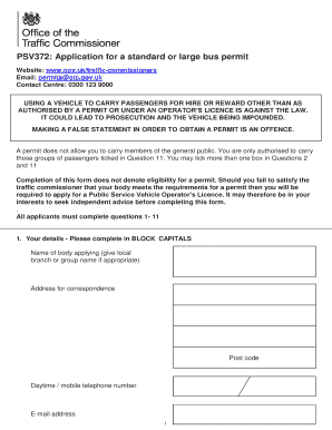 Psv372  Form