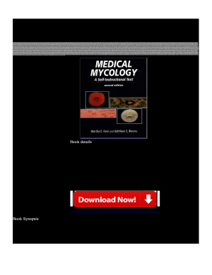 Medical Mycology a Self Instructional Text PDF  Form