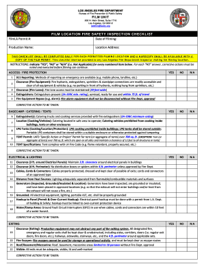 Bureau of Fire Prevention &amp; Public Safety  Form