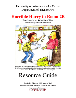 Horrible Harry PDF  Form