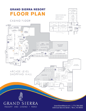 Grand Sierra Resort Map  Form