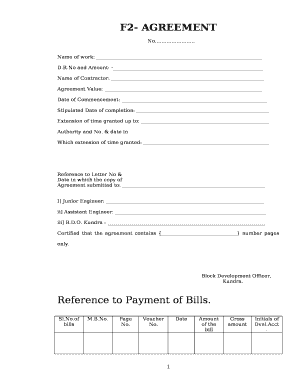 F2 Form Download