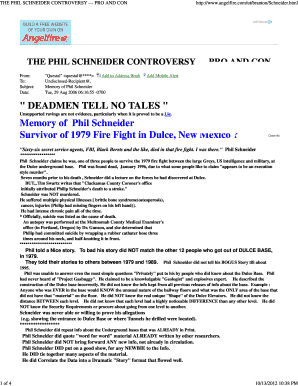 Phil Schneider PDF  Form