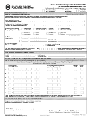 Borang Permohonan Perkhidmatan Pb Enterprise  Form