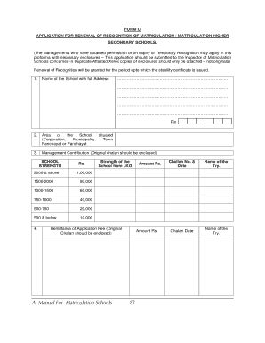 School Recognition Renewal Form 1