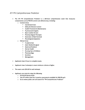 Vati Pn Comprehensive Predictor Form B