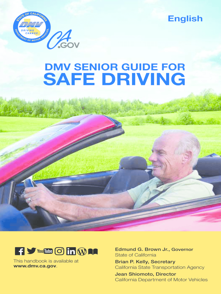 Senior Guide Safe Driving  Form