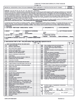 Opnav 6420 1  Form