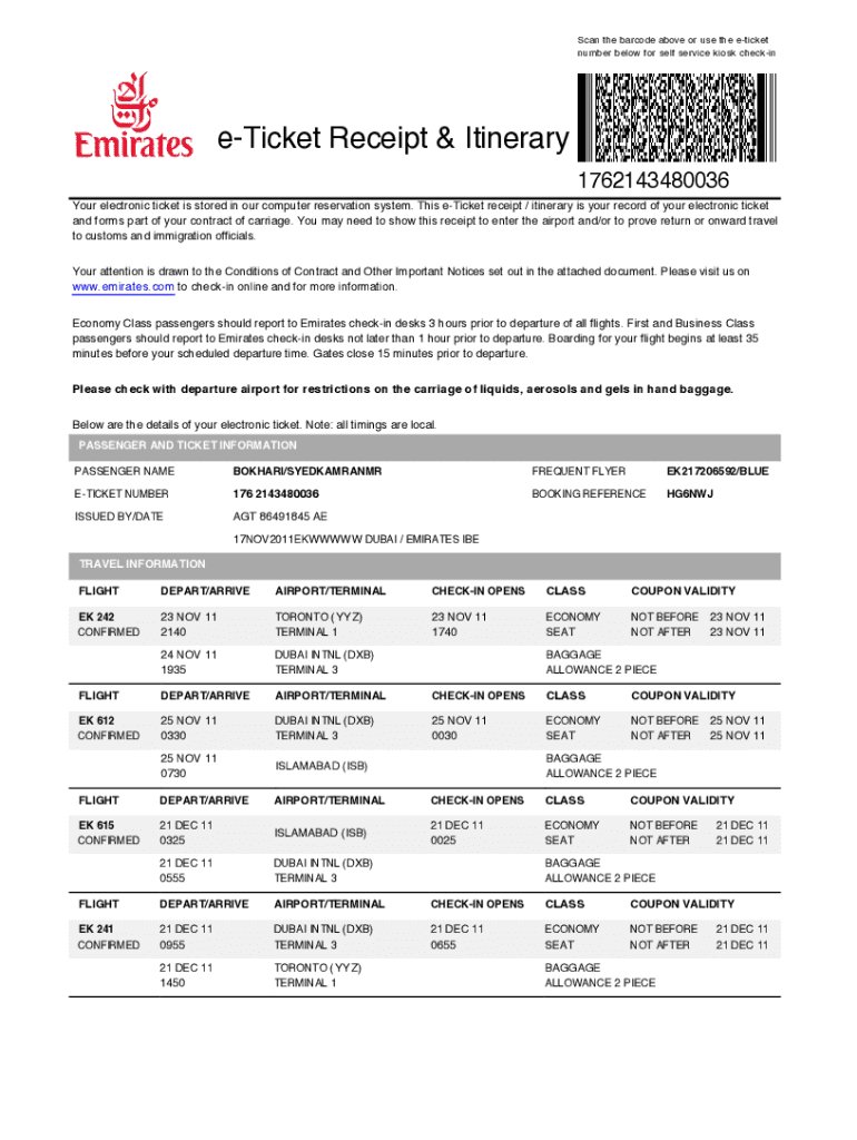 Flight Ticket Generator  Form