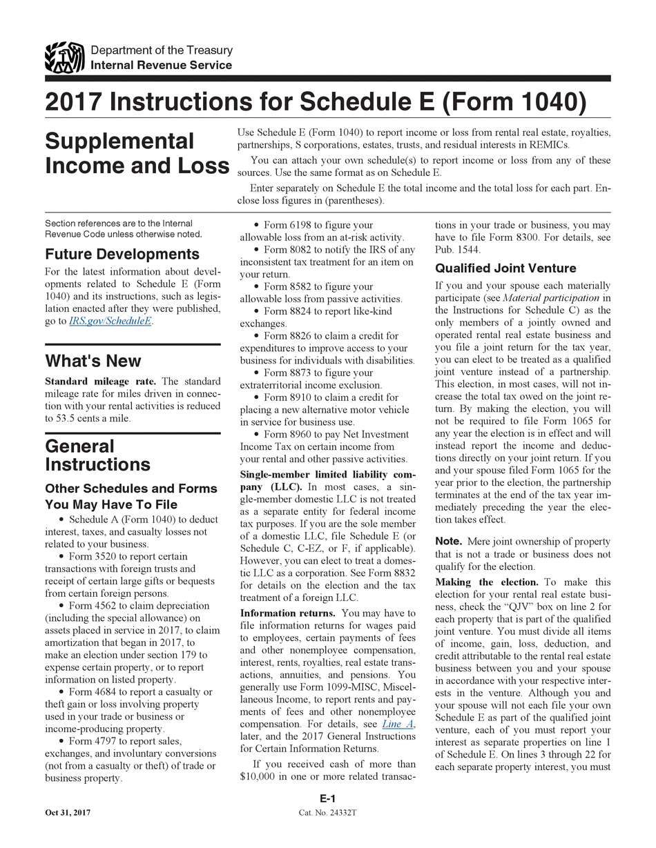  Schedule a Form 2017