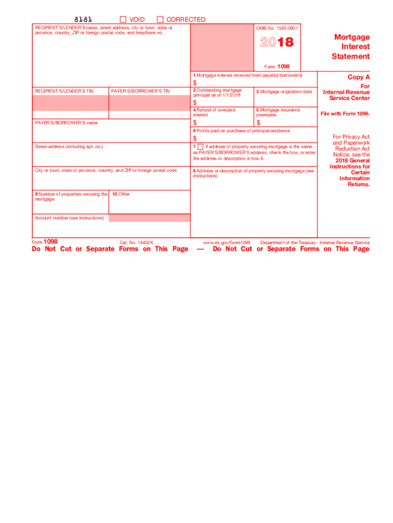 2017 1098 Fill Out And Sign Printable PDF Template SignNow