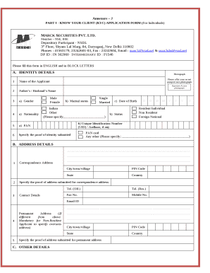 Know Your Client Forms