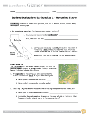 Earthquake Proof Homes Gizmo Answer Key  Form