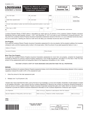  R 540ins Louisiana  Form 2017