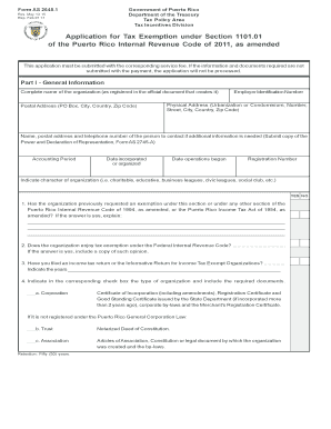  Puerto Rico Question About Form as 26451 2017