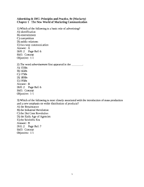 Advertising Imc Principles and Practice 11th Edition PDF Download  Form