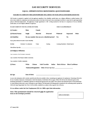 G4s Application Form PDF