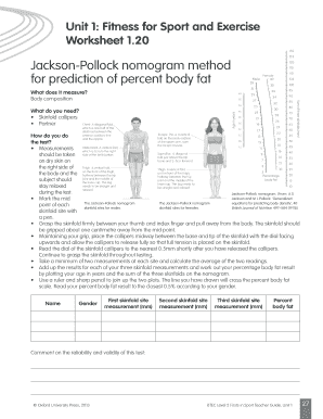 Jackson Pollock Nomogram  Form